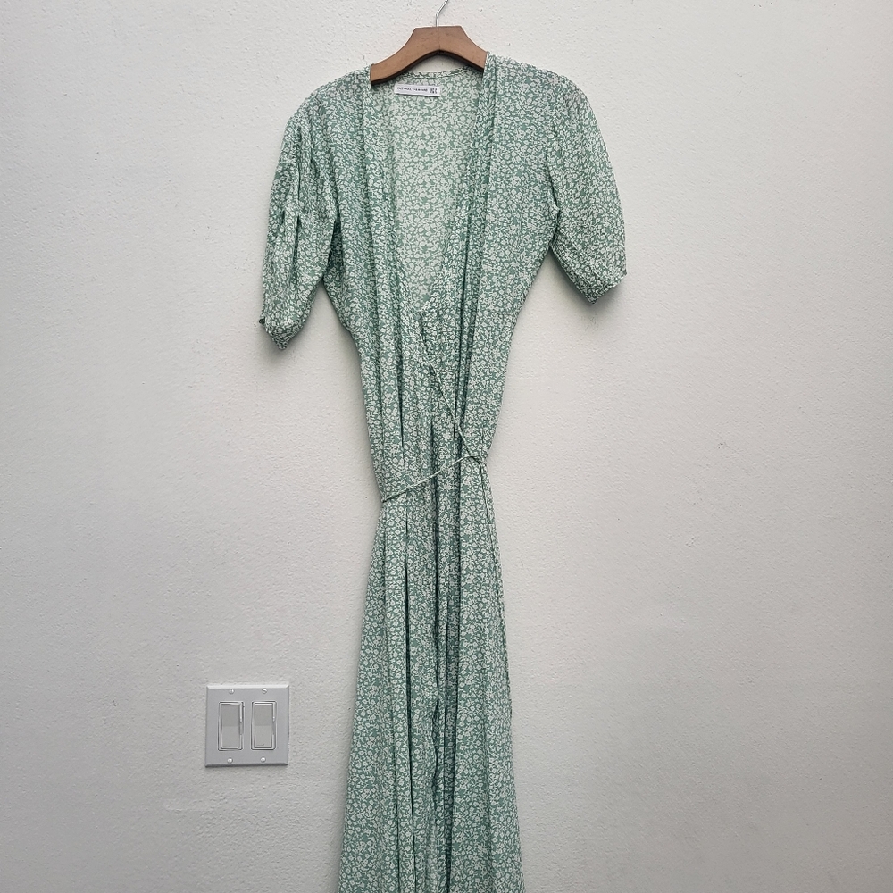 Faithfull the Brand Faithful The Brand Women's Chiara True Wrap Seafoam … - Picture 6 of 10